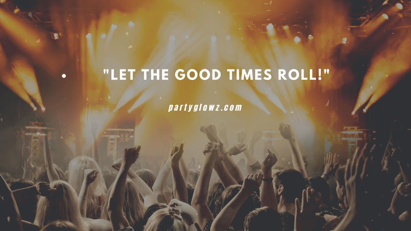 Partying in the Night with Glow Accessories