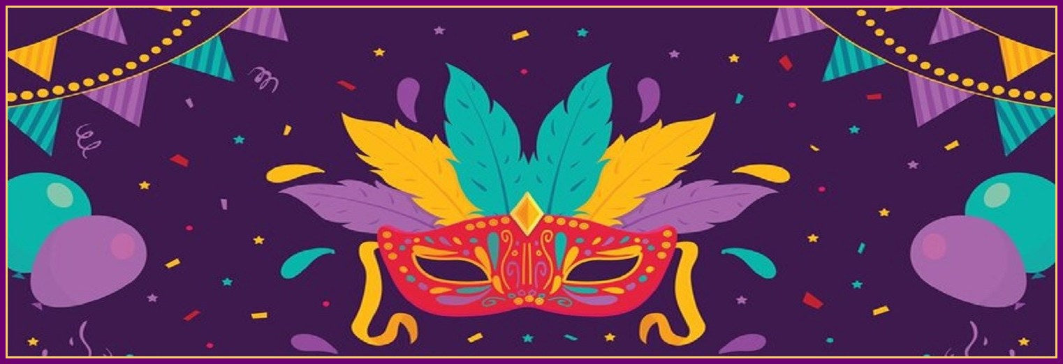 Colorful Mardi Gras Decorations For A Wonderful View