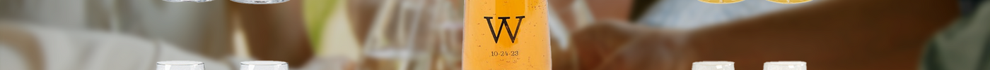 Toast with Personalized Champagne Flutes on Your Special Day!