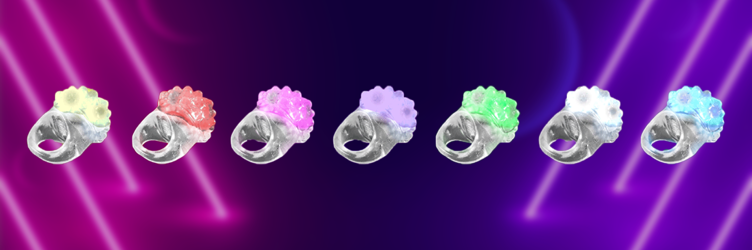 9 Perks Of Using LED Flashing Jelly Bumpy Rings!