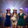 WEDDING LIGHT UP COWBOY HATS