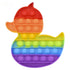 7.33" Rainbow Ducky Bubble Poppers