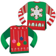 Ugly Sweater 8" Centerpiece