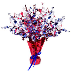 Red, White & Blue 15" Table Centerpiece