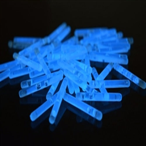 1.5 inch Aqua Mini Glow Sticks- 50 per Package
