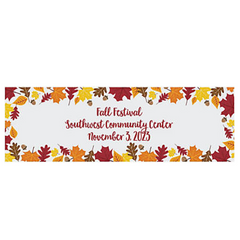 Fall Custom Banner - Small