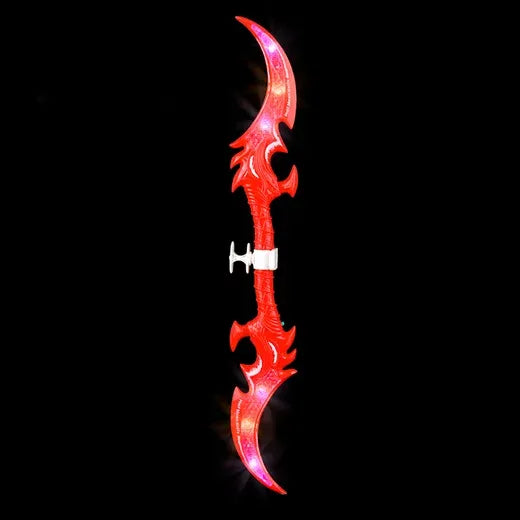 24 Light-Up Double Dragon Spinning Sword