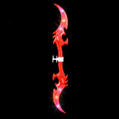 24" Light-Up Double Dragon Spinning Sword