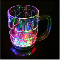 LED Light Up Flashing 17 Oz  Beer Mug