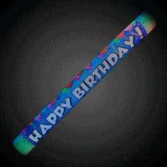 LED Light Up 16 Inch Happy Birthday Foam Stick Baton