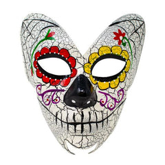 Butterfly Day of the Dead Stitch Mouth Mask