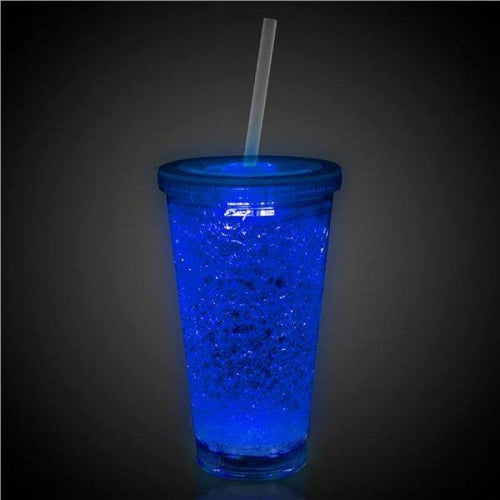 16oz Clear Double Wall Acrylic Tumbler Cup with Lid & Straw Christmas  Ornaments