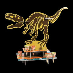 Dino Dig Party Treat Stand with Cones