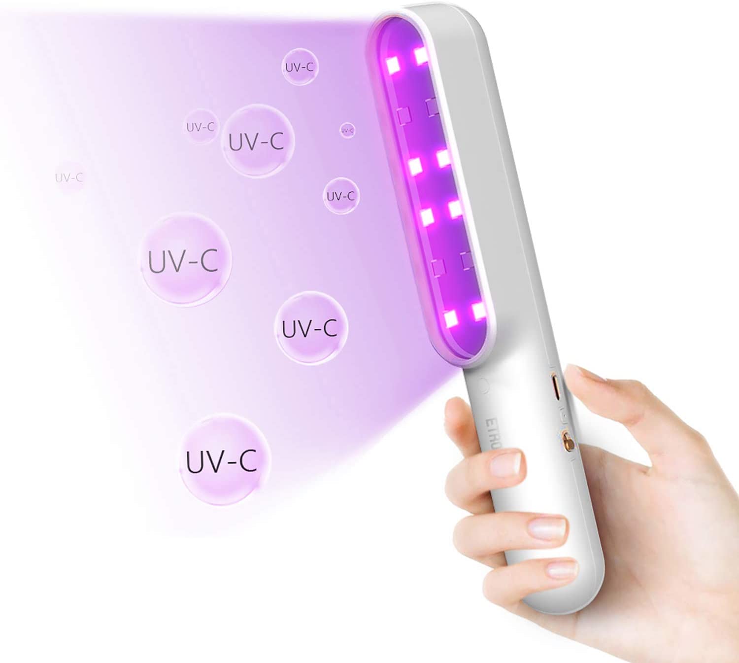 Portable UV Sterilizer Light Lamp Wand 