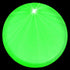 Light Up Green Round Badge Pin