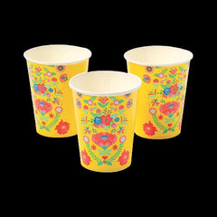 Fiesta Floral Bright Paper Cups
