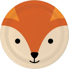 Fox Face Party Dinner Plates