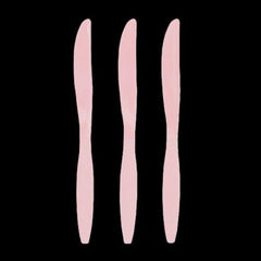 Light Pink Color Plastic Knives