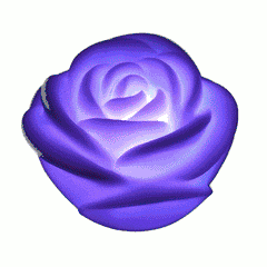 Light Up Mood Rose Floating Centerpiece