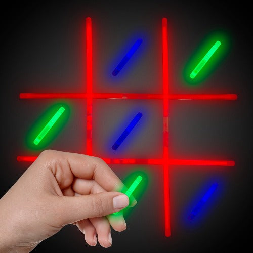 Glow in the Dark Tic Tac Toe Kit on sale