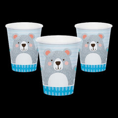 9 Oz Happy Bear Paper Cups
