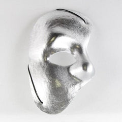 Silver Halloween Half Mask