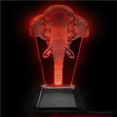 3D Laser Light Elephant