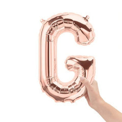 16  Letter G - Rose Gold (Air-Fill Only)