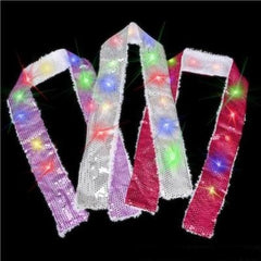 60 Inch LED Sequin Scarf