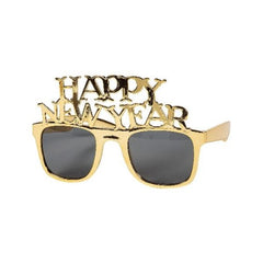 Metallic Gold New Year Sunglasses
