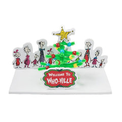 Dr. Seuss The Grinch 3D Who-Ville Christmas Tree Craft Kit