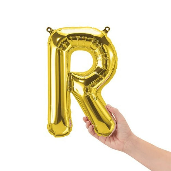 16  Letter R - Gold (Air-Fill Only)