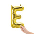 16  Letter E - Gold (Air-Fill Only)