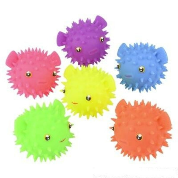 3 Spiky Puffy Fish Toy