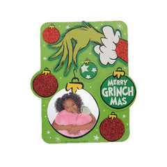 Dr. Seuss The Grinch Christmas Bulb Picture Frame Magnet Craft Kit