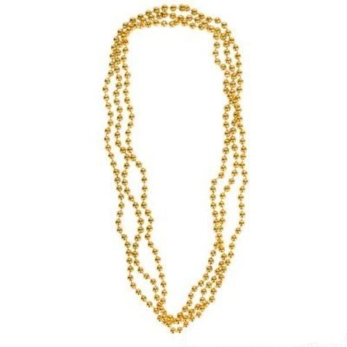 33 7Mm Gold Beads