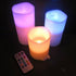 Flameless LED Multi Color Candles Set With Remote | PartyGlowz