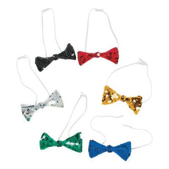 Sparkly Sequined Bowtie - Sparkling Sequin Bow Ties