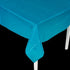 Turquoise Rectangle Plastic Tablecloth