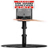 Hand Sanitizer Station Floor Stand with Sign - Adjustable (54.7- 68.5 Inch)