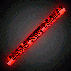 LED Light Up 16 Inch Happy New Year Foam Stick Baton