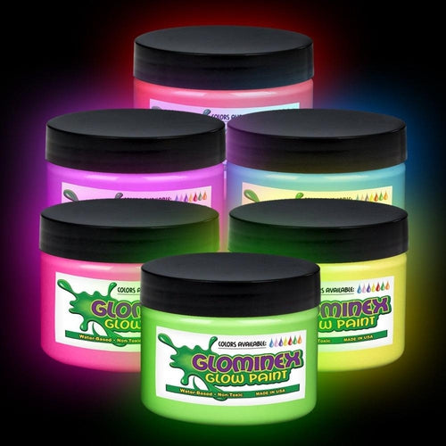 Glominex Glow Paint Pints - Assorted