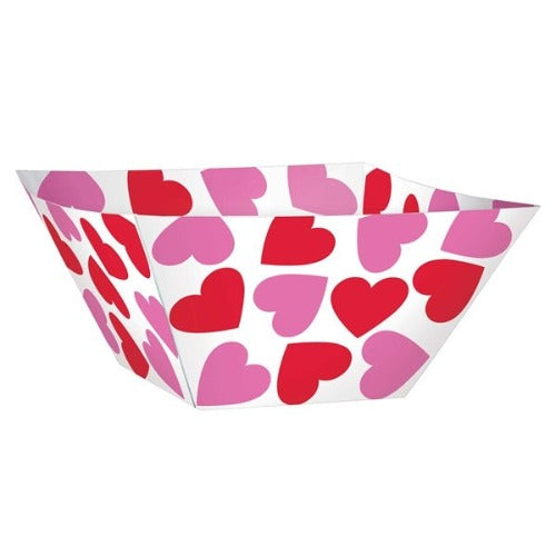 Red shop paper bowls