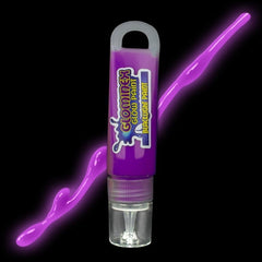 Glominex Blacklight UV Reactive Paint 1 oz Tube Purple