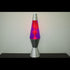 14.5 inch 20oz Lava Brand Motion Lamp Purple Liquid Pink Wax