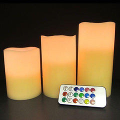 LED Flameless Candles with Remote and Timer