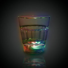 LED Light Up Flashing Rainbow Shot Glass