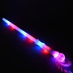 28 Inch LED Light up Prism Sword - Red White Blue
