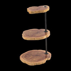 Tiered Wood Serving Tray
