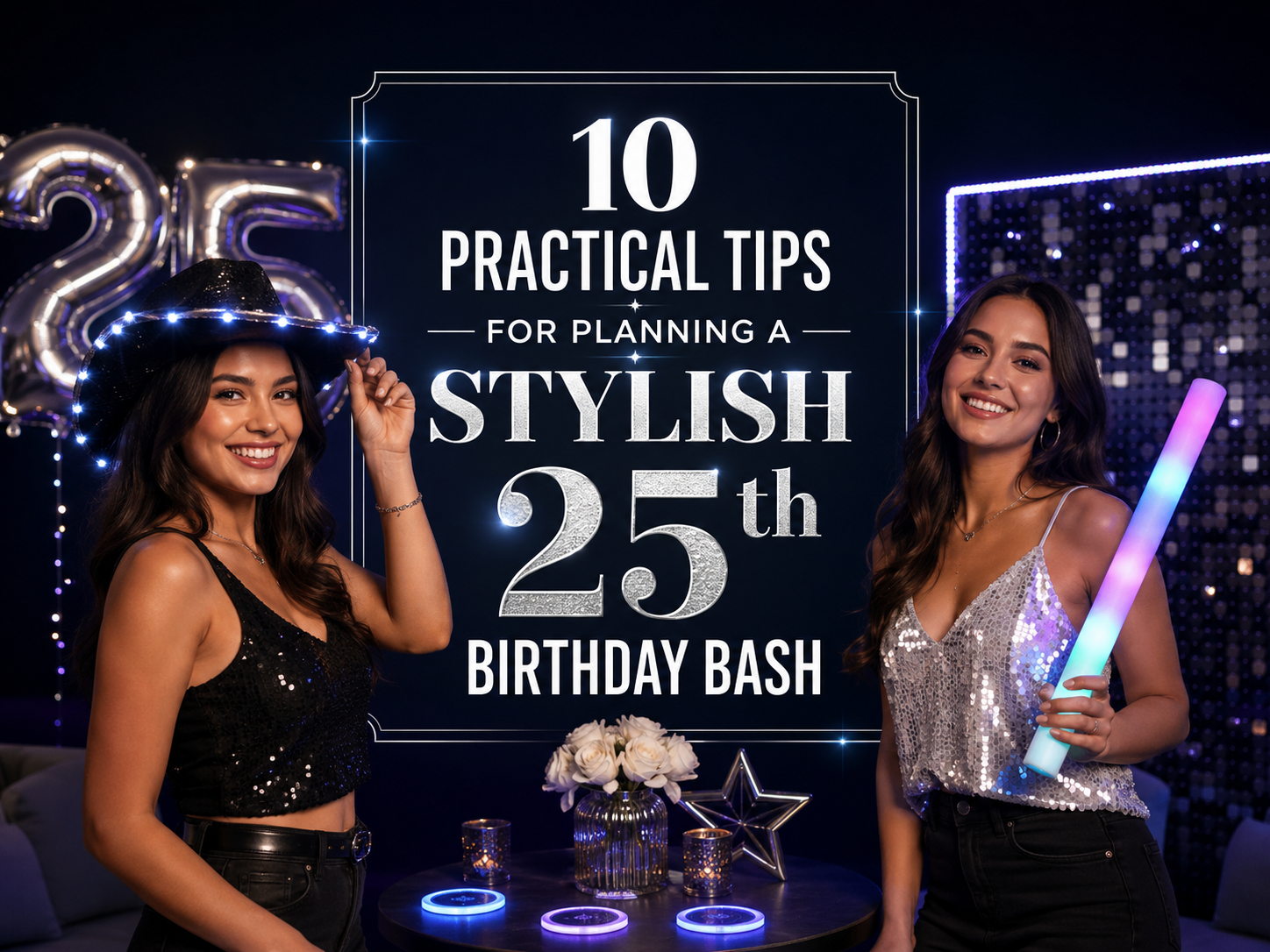 10 Practical Tips for Planning a Stylish 25th Birthday Bash